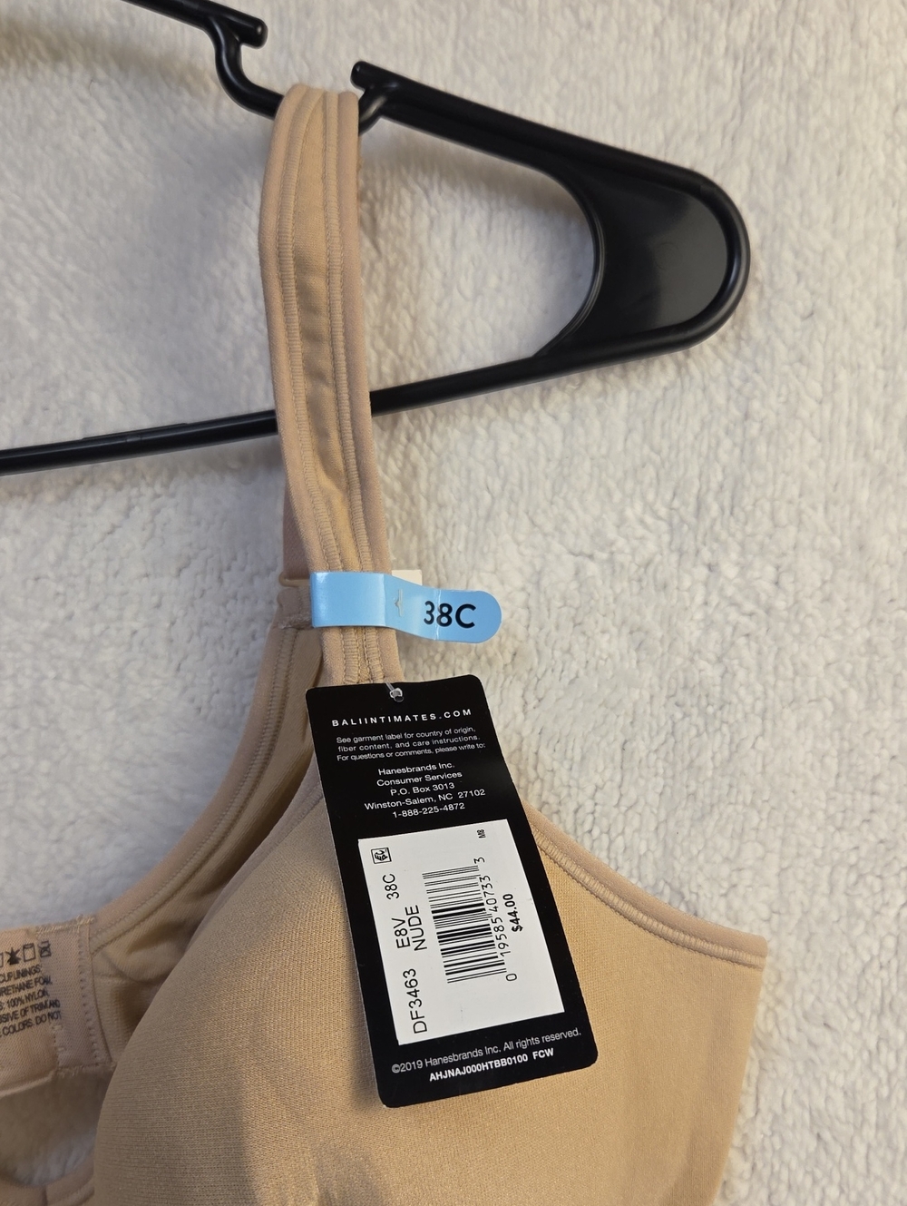 Bali Wirefree Comfort Bra in Nude/Tan - Picture 3 of 6